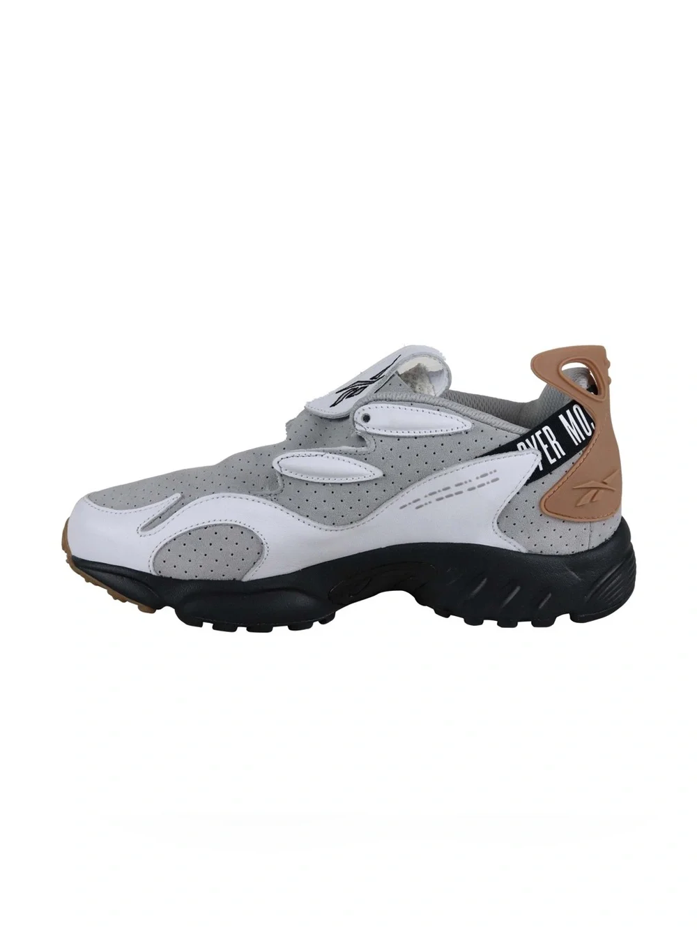 Reebok Men’s Gray, White & Tan Slip-On Trainer